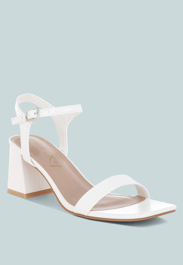 KAZARA Faux Leather Block Heels