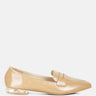 peretti flat formal loafers#color_beige