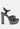 LIDDEL Grey Velvet High Block Heeled Sandals_Grey