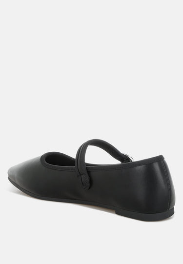 Iker Classic Pin Buckle Ballerinas