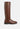 Metal Chain Link Detail Calf Boots by RAG