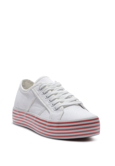 Lesya Lace-Up Platform Sneakers