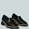MOORE Lead lady Loafers in Black_Black