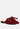 makeover studded bow flat mules#color_burgundy