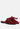 makeover studded bow flat mules#color_burgundy