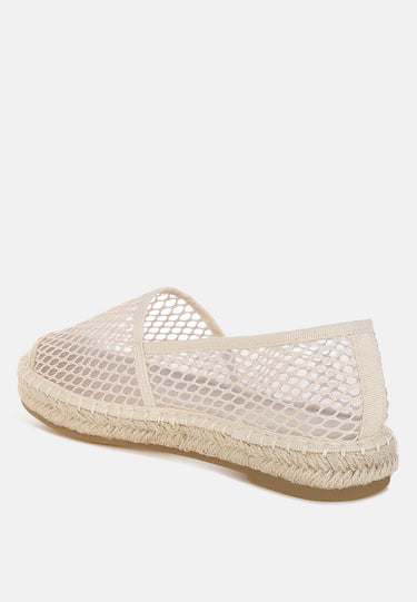 Mesh Espadrille Loafers by Mode