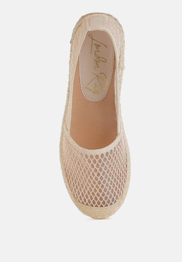 Mesh Espadrille Loafers by Mode