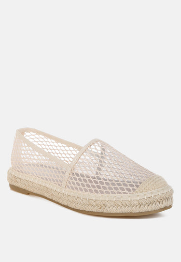 Mesh Espadrille Loafers by Mode