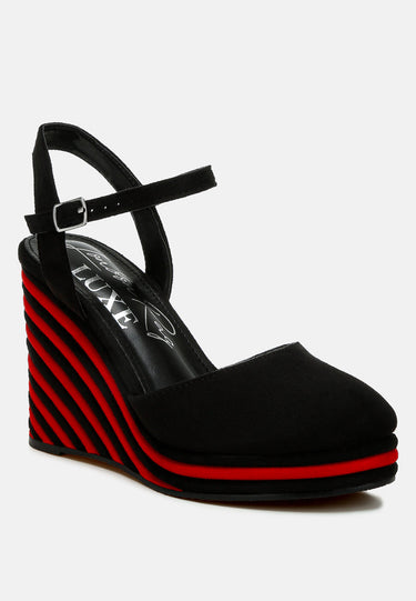 Dual Tone Wedge Sandals by RAG