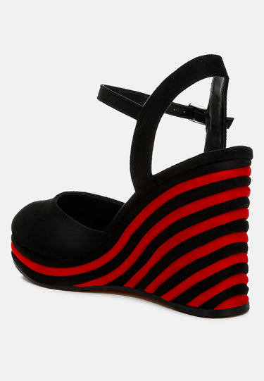 Dual Tone Wedge Sandals by RAG