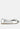 Navik Rhinestone Buckle Metallic Ballerinas