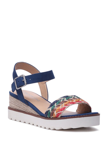 Dominga Cork Wedge Sandals
