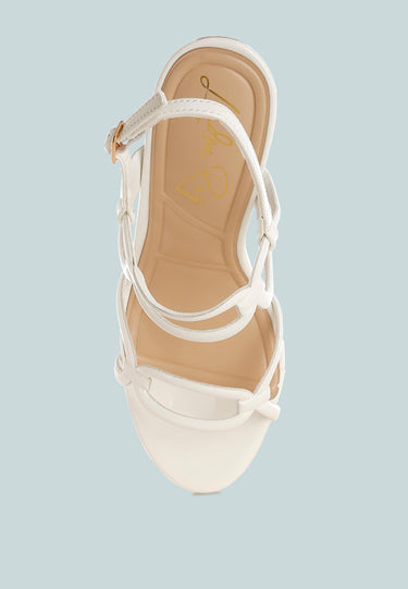 Cut Out Chain Sandals by Mode