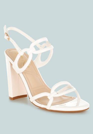Cut Out Chain Sandals by Mode