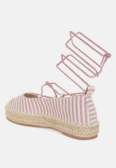 Oplin Canvas Woven Espadrilles by Mode