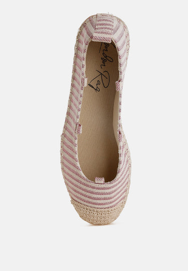 Oplin Canvas Woven Espadrilles by Mode