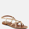 PHEOBE Strappy Beige Flat Sandals#color_beige