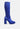 presto blue stretchable satin long boot#color_blue
