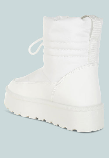 Pacos High Ankle Chunky Snow Boots