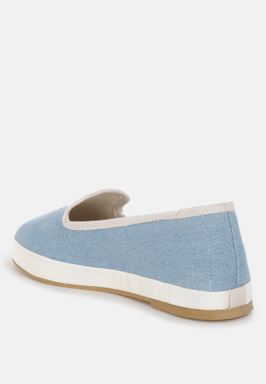 Palin Denim Slip on Loafers