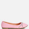 playasu rhinestone faux leather ballerinas#color_blush