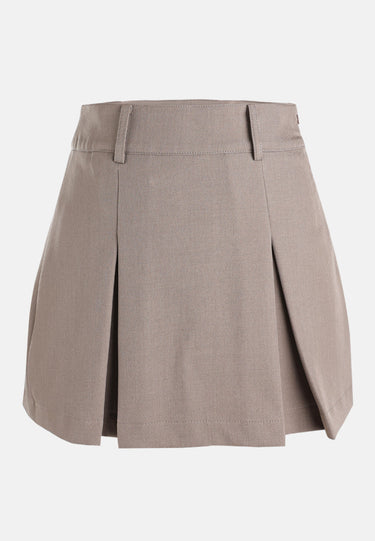 Pleated Mini Skirt