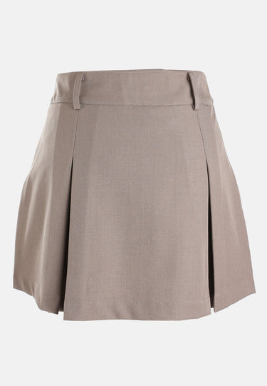 Pleated Mini Skirt