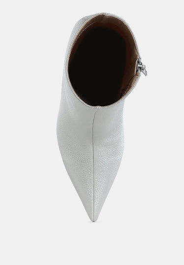 Pointed Toe Ankle Boots by MODE