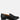 Potania Penny Strap Metallic Loafers#Color_Black