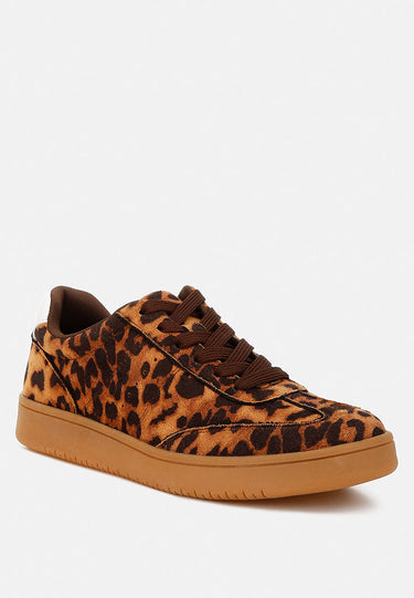 Leopard Chunky Sneakers by RAG