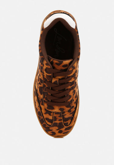 Leopard Chunky Sneakers by RAG