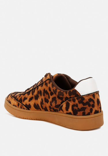 Leopard Chunky Sneakers by RAG