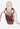 BEROE Latte Braided Handcrafted Lace Up Sandal-Mocca