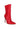 micah pointed toe stiletto high ankle boots#color_red