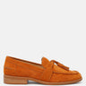 rhone tassels detail suede loafers#color_tan
