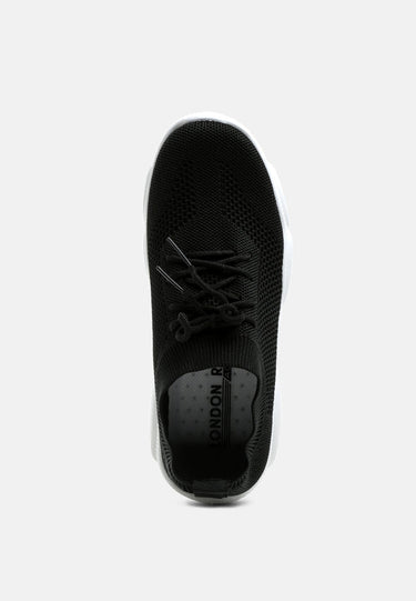 Freestyle Monotone Knitted Walking Sneakers by Mode
