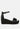 Utah Faux Leather Snake Wedge Espadrilles