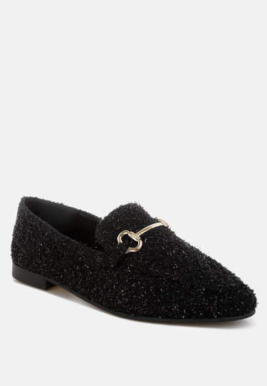 Danbury Horsebit Detail Shiny Loafers