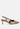 Slingback Pin Buckle Kitten Heels in Taupe by Mode