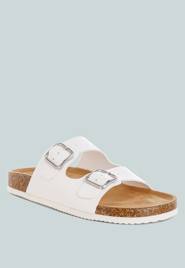 Gloriosa the Double Strap Slide Sandals