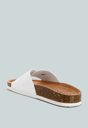 Aranda Buckled Slide-on Sandals