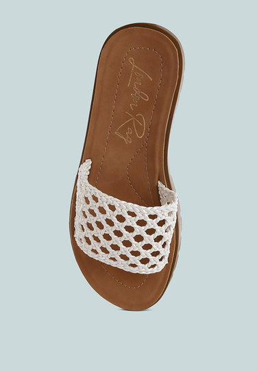 Sayura Woven Slip-on Flatforms