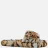 snuggle-in indoor fur flats#color_brown