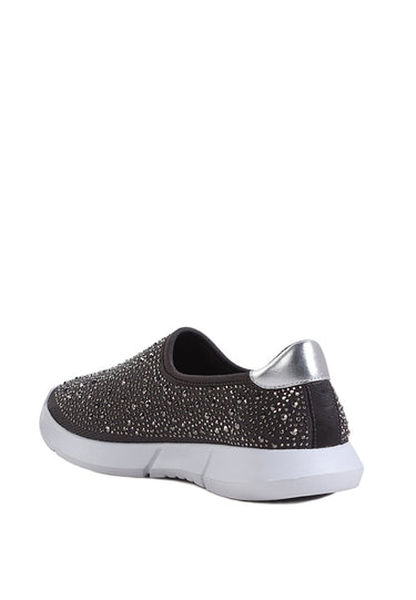Cabello Studded Slip-on Sneakers