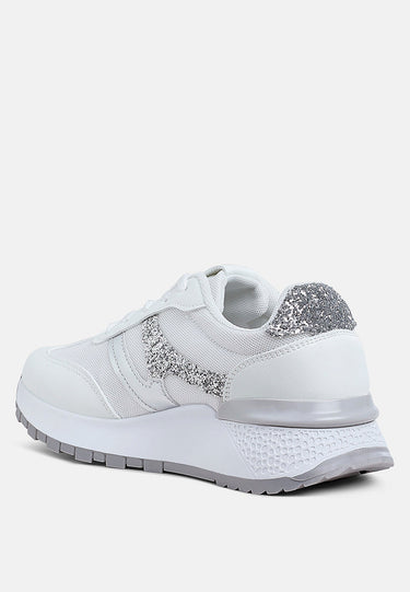 Glitter Detail Chunky Sneakers by RAG