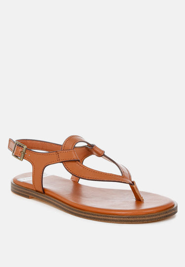 Torad Thong Toe Cut-Out Flats