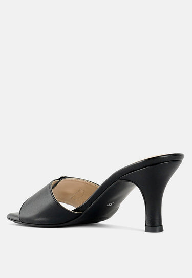 Women Buckle Detail Heels
