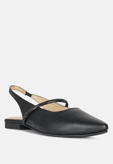 Women Pointed Toe Slingback Sandals