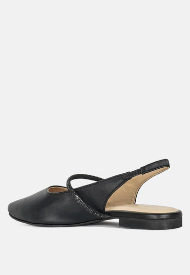Women Pointed Toe Slingback Sandals