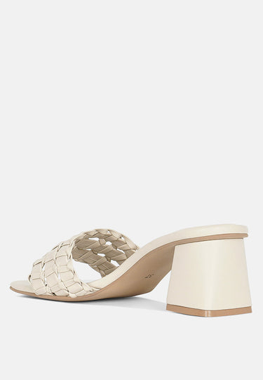 Women Strap Detail Slip-on Sandals